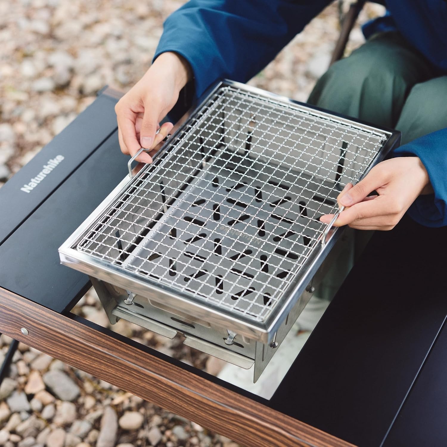 Naturehike Camping Charcoal Gr - Camping Cooking Table review and price